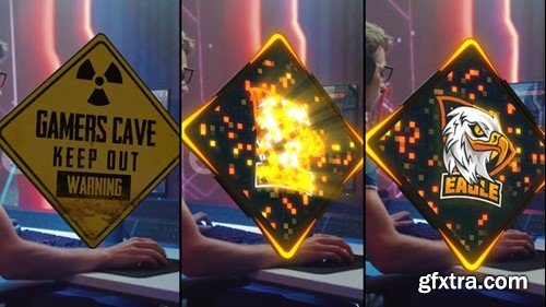 Videohive Gamer Zone Logo Transition 31885607 Videohive Gamer Zone Logo Transition 31885607