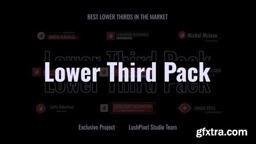 Videohive Lower Thirds With Logo 53366429 Videohive Lower Thirds With Logo 53366429