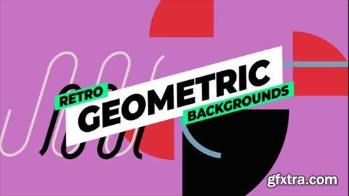Videohive Retro Geometric Backgrounds 53393161 Videohive Retro Geometric Backgrounds 53393161