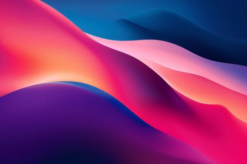 Vibrant Flowing Gradient Wave Backgrounds Vibrant Flowing Gradient Wave Backgrounds