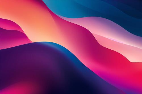 Vibrant Flowing Gradient Wave Backgrounds Vibrant Flowing Gradient Wave Backgrounds