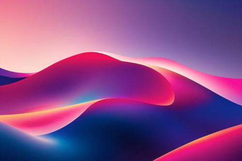 Vibrant Flowing Gradient Wave Backgrounds Vibrant Flowing Gradient Wave Backgrounds
