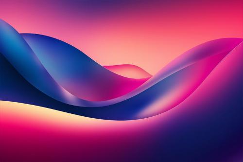 Vibrant Flowing Gradient Wave Backgrounds Vibrant Flowing Gradient Wave Backgrounds