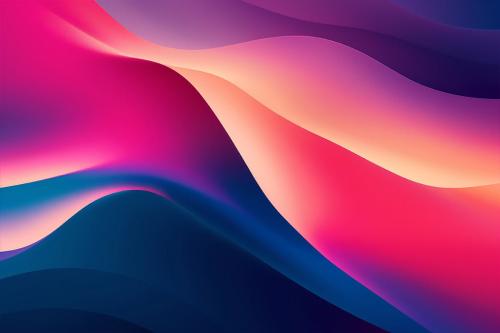 Vibrant Flowing Gradient Wave Backgrounds Vibrant Flowing Gradient Wave Backgrounds