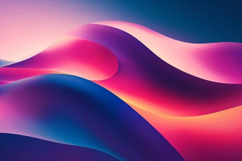 Vibrant Flowing Gradient Wave Backgrounds Vibrant Flowing Gradient Wave Backgrounds
