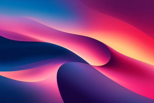 Vibrant Flowing Gradient Wave Backgrounds Vibrant Flowing Gradient Wave Backgrounds