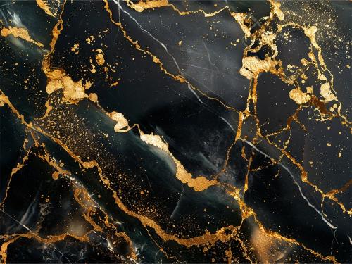 10 Black &amp; Golden Marble Background Texture