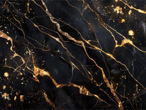 10 Black &amp; Golden Marble Background Texture