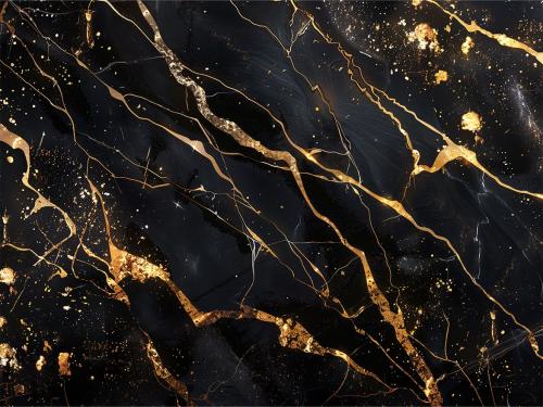 10 Black &amp; Golden Marble Background Texture