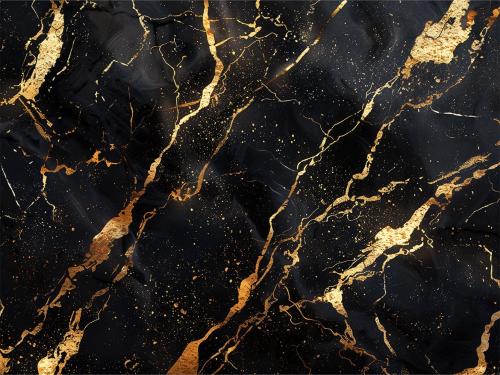 10 Black &amp; Golden Marble Background Texture