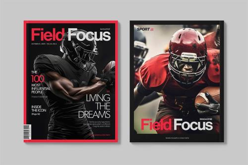 American Football Magazine Template