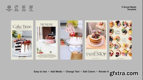 Videohive Cake Instagram Reels 53395198