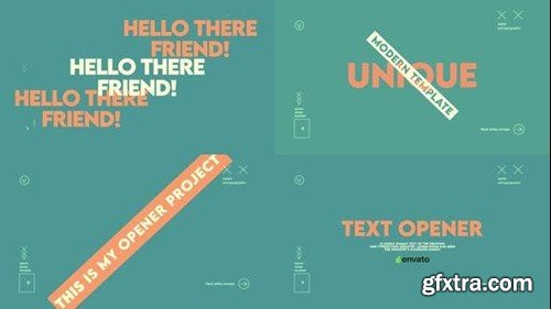 Videohive Text Opener 53402061 Videohive Text Opener 53402061