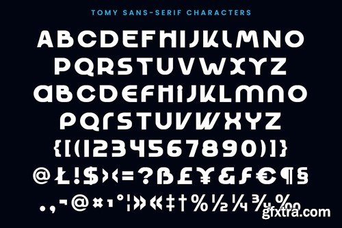 Tomy - Modern Minimal Font PE3VHE3 Tomy - Modern Minimal Font PE3VHE3