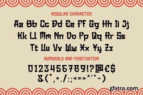 Subasa Modern Japanese Style Font KH39JYD Subasa Modern Japanese Style Font KH39JYD