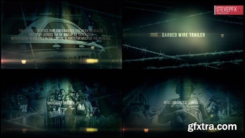 Videohive Barbed Wire Trailer 21921993 Videohive Barbed Wire Trailer 21921993