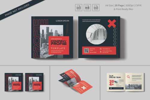 Square Company Profile Template Square Company Profile Template