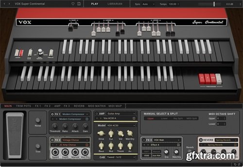KORG Software VOX Super Continental v1.1.2