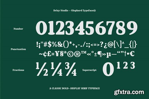 Golpherd – Classic Bold Display Font PN7BSZK Golpherd – Classic Bold Display Font PN7BSZK