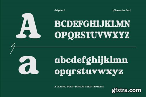 Golpherd – Classic Bold Display Font PN7BSZK Golpherd – Classic Bold Display Font PN7BSZK