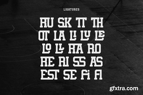 Brusko Basketball Font M4G2MEN