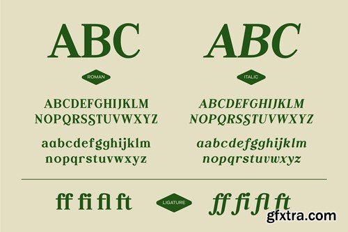 Monagi – Retro Golf Serif Font UCFAETN Monagi – Retro Golf Serif Font UCFAETN