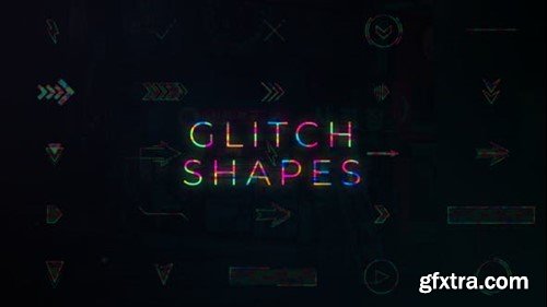Videohive 50 Glitch Shapes 53434376 Videohive 50 Glitch Shapes 53434376