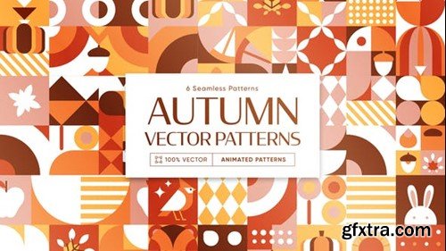 Videohive Autumn Fall Animated Background Patterns 53431778 Videohive Autumn Fall Animated Background Patterns 53431778