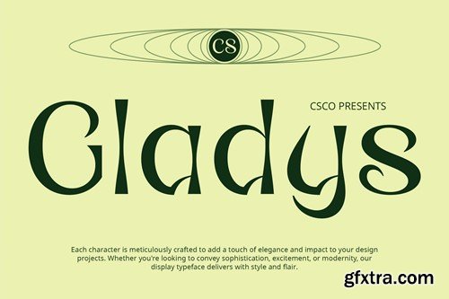 CS Gladys – Reverse Contrast Font C3APXF8 CS Gladys – Reverse Contrast Font C3APXF8