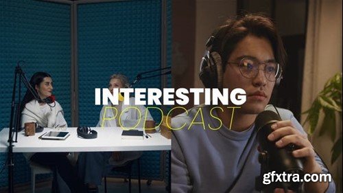 Videohive Podcast Opener 53437066 Videohive Podcast Opener 53437066