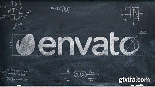 Videohive Chalkboard Math Logo 24812955 Videohive Chalkboard Math Logo 24812955