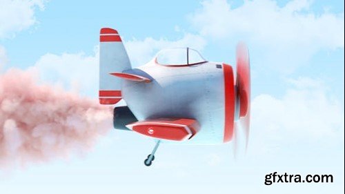Videohive Airplane Sky Logo 46288231 Videohive Airplane Sky Logo 46288231