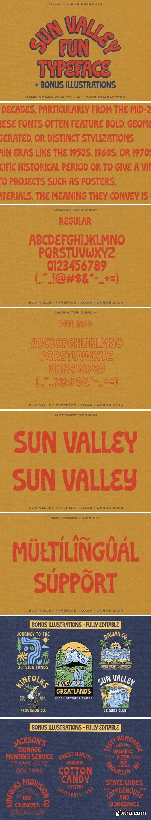 Sun Valley Font Sun Valley Font