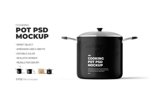 Cooking Pot Mockup