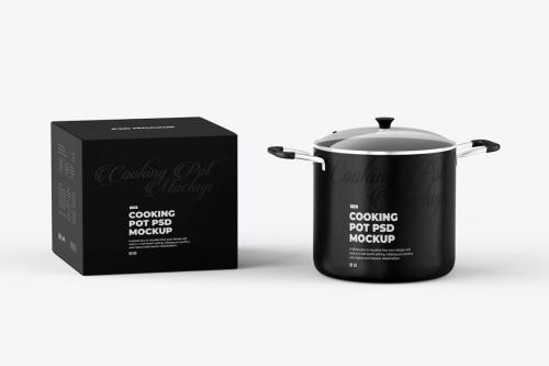 Cooking Pot Mockup