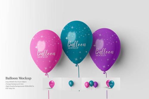 Balloon Mockup Balloon Mockup