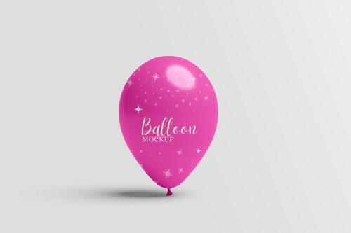 Balloon Mockup Balloon Mockup