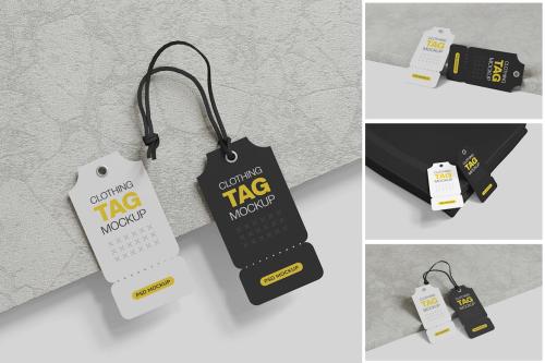 Clothing Tag Mockup Clothing Tag Mockup