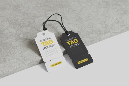 Clothing Tag Mockup Clothing Tag Mockup