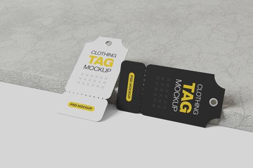 Clothing Tag Mockup Clothing Tag Mockup