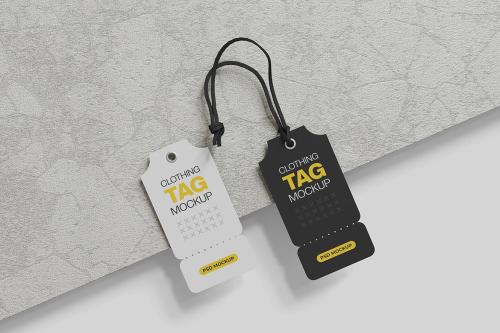 Clothing Tag Mockup Clothing Tag Mockup