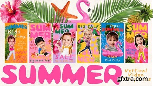 Videohive Summer Kids Reels 53330395 Videohive Summer Kids Reels 53330395
