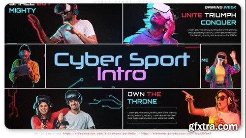 Videohive Cyber Sport 4K Intro 53492877 Videohive Cyber Sport 4K Intro 53492877