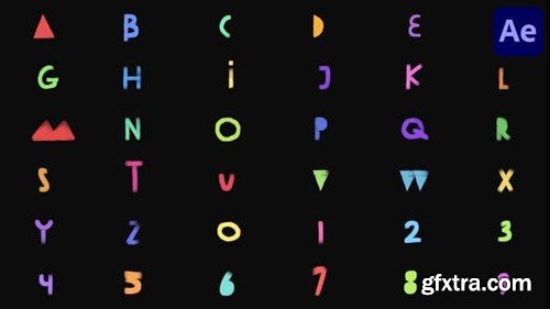 Videohive Hand Made Brush Font for After Effects 53487611 Videohive Hand Made Brush Font for After Effects 53487611