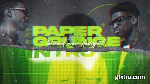 Videohive Paper Grunge Intro 53506725 Videohive Paper Grunge Intro 53506725