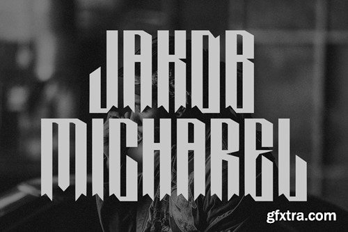 Strarrock Blackletter Display Font LC7W3UN