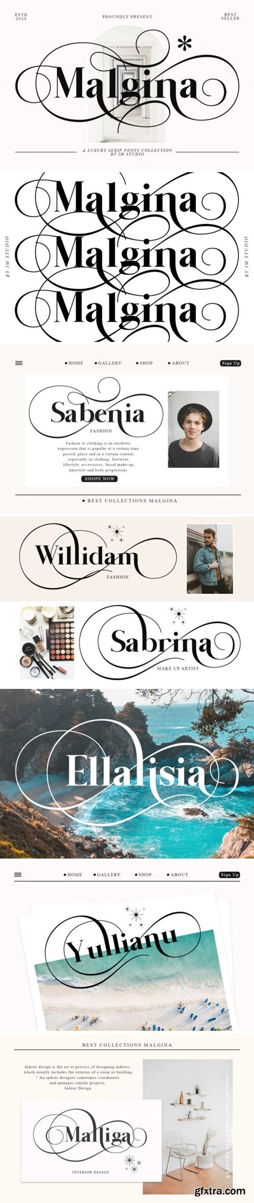 Malgina Font