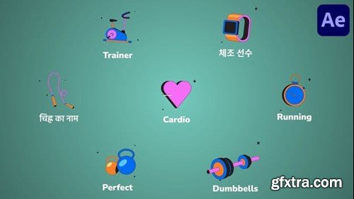 Videohive Sport Gym Icons And Titles for After Effects 53503195 Videohive Sport Gym Icons And Titles for After Effects 53503195