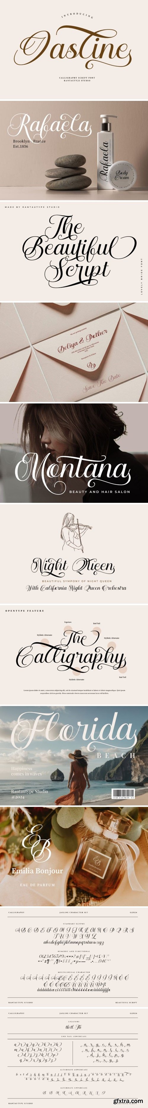 Jasline Font