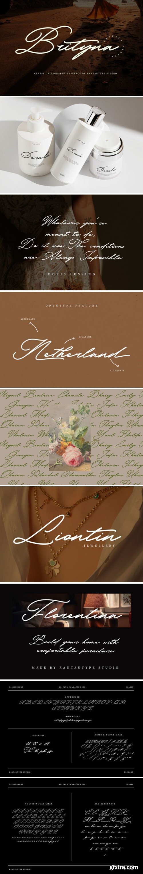 Brityna Font